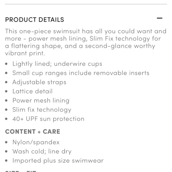 Torrid Slim Fix Underwire Lattice Side One Piece Swimsuit Multi Leaves Bathing - Picture 11 of 11